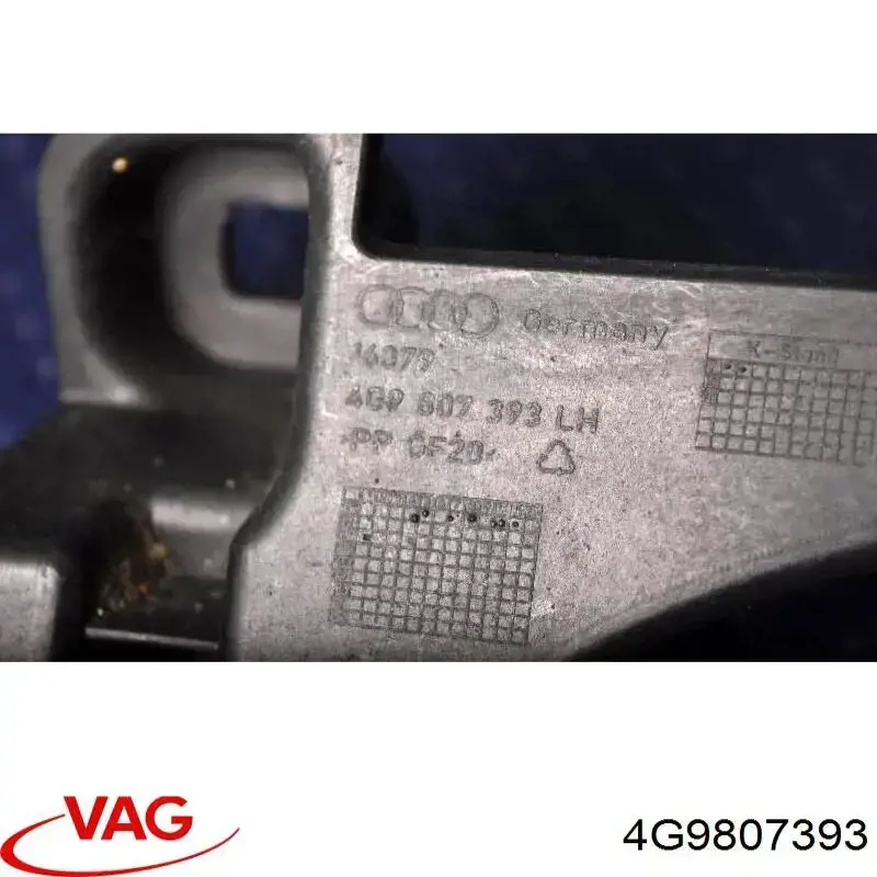 Guia esquerda do pára-choque traseiro VAG 4G9807393 preço, a partir de 37,87 USD