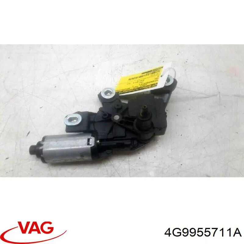 4G9955711A VAG Motor de limpador pára-brisas de vidro traseiro