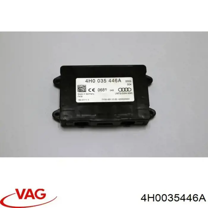 4H0035446A VAG Unidade de controlo de telefone