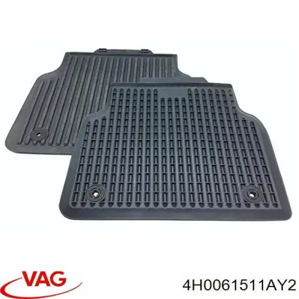 Tapete traseiro, kit de 2 un. VAG 4H0061511AY2 preço, a partir de 45,05 USD