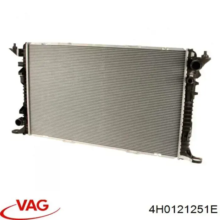 4H0121251E VAG Radiador de esfriamento de motor