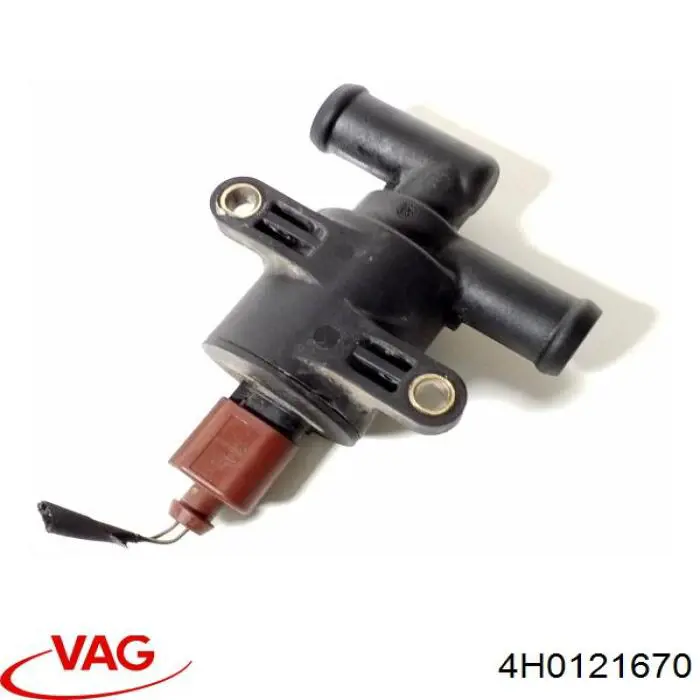 Compre 4H0121670 VAG Válvula de regulação do fluido de esfriamento