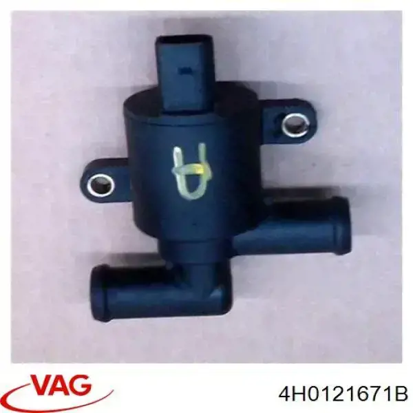 4H0121671B VAG Válvula de forno (de aquecedor)