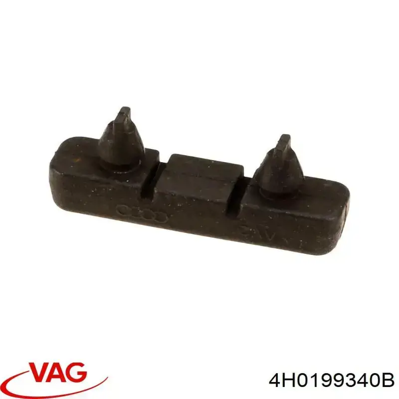 4H0199340B VAG Coxim (suporte) esquerdo/direito de motor