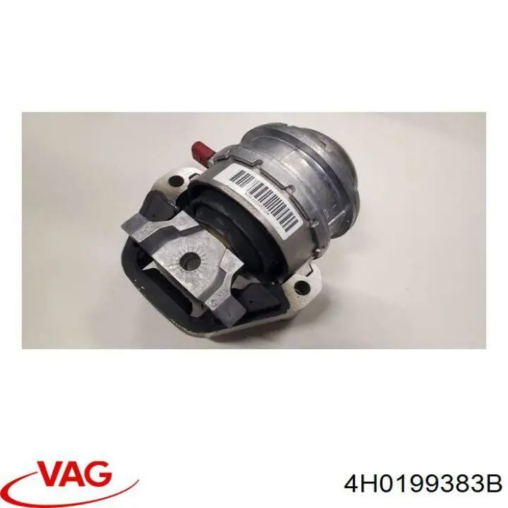 4H0199383B VAG Coxim (suporte) esquerdo de motor