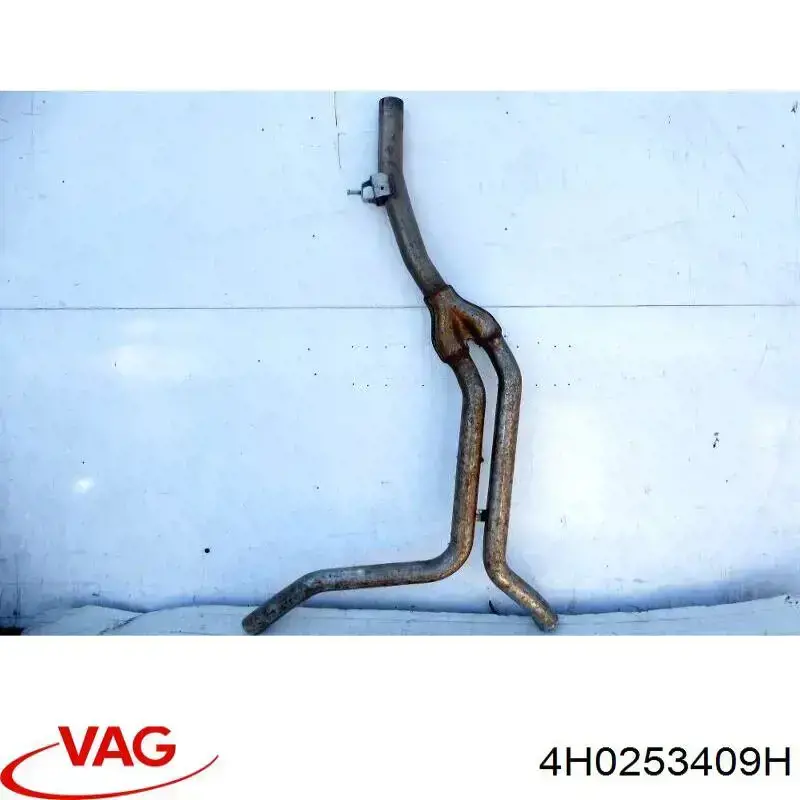 Silenciador, parte central VAG 4H0253409H preço, a partir de 602,59 USD