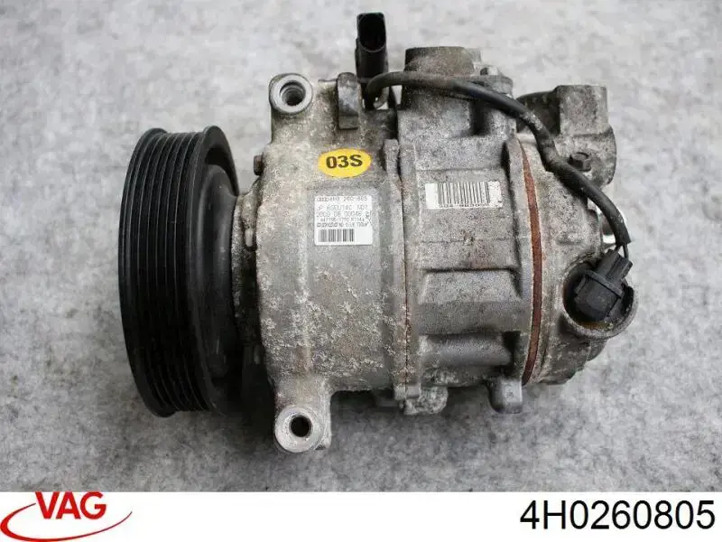 Compressor de aparelho de ar condicionado VAG 4H0260805 preço, a partir de 477,01 USD