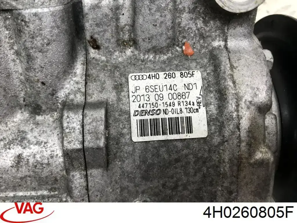 Compressor de aparelho de ar condicionado VAG 4H0260805F preço, a partir de 419,56 USD