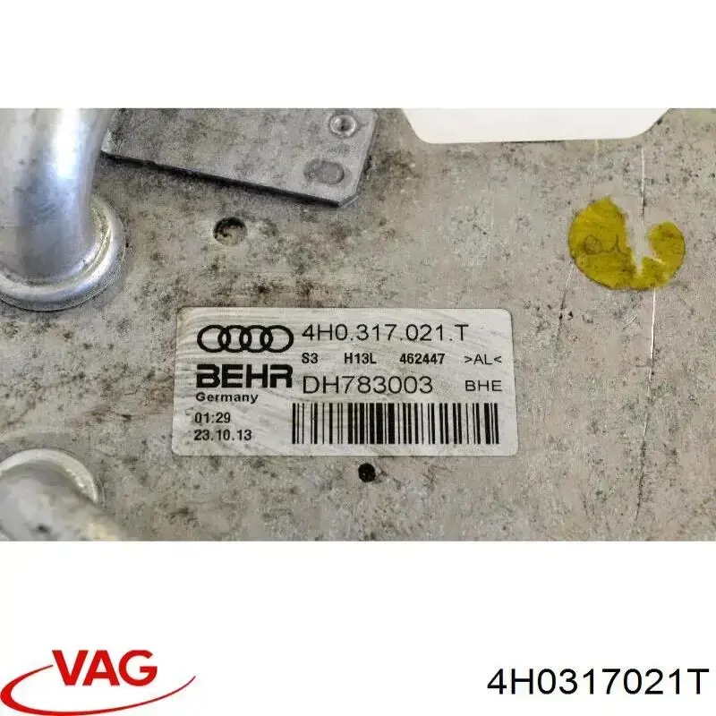 Compre 4H0317021T VAG Radiador de esfriamento, Caixa Automática de Mudança