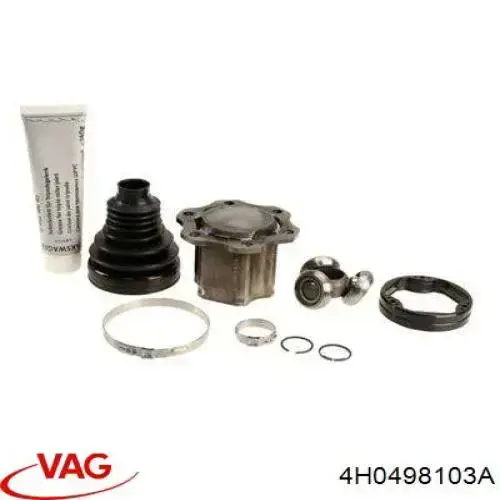 Junta homocinética interna dianteira VAG 4H0498103A preço, a partir de 49,82 USD
