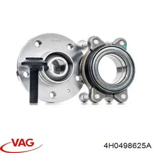 4H0498625A VAG Cubo dianteiro