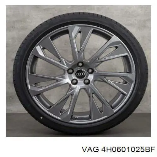 Compre 4H0601025BF VAG Discos de roda de aleação ligeira (de aleação ligeira, de titânio)
