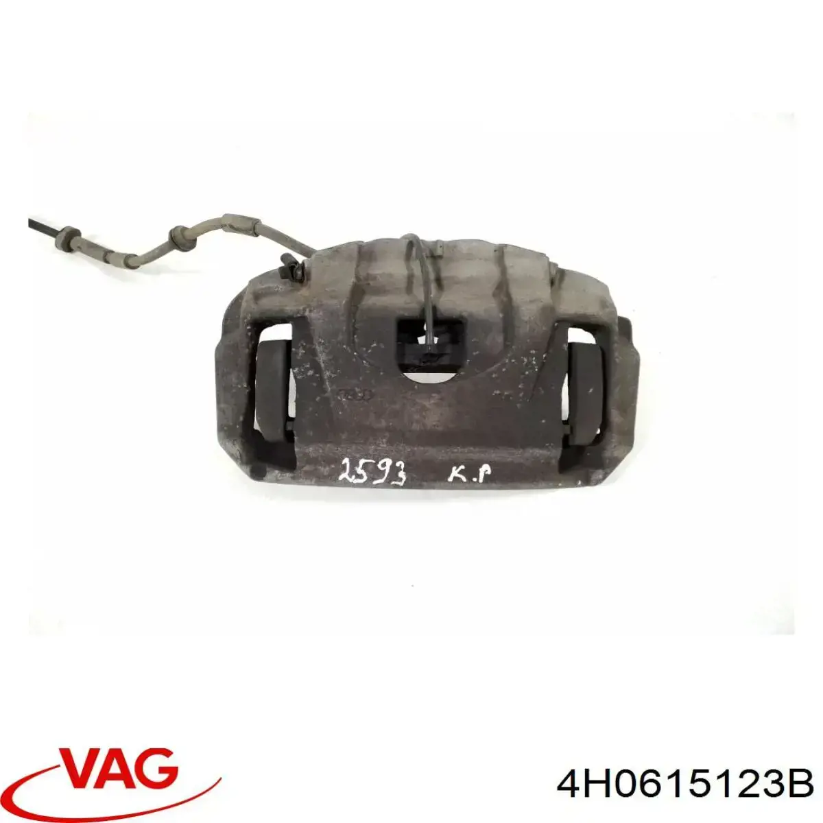 Compre 4H0615123B VAG Suporte do freio dianteiro esquerdo