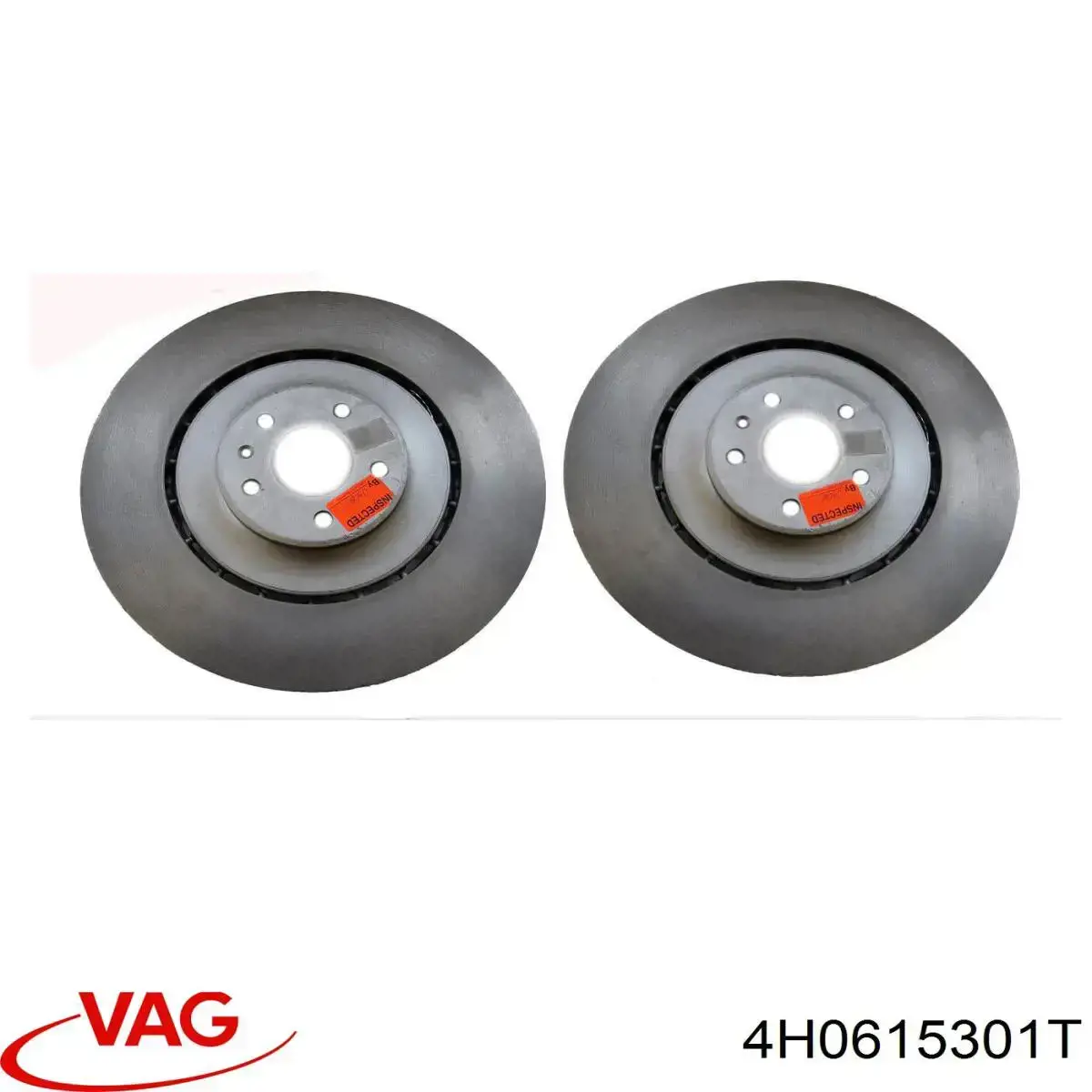 Disco do freio dianteiro VAG 4H0615301T preço, a partir de 436,52 USD