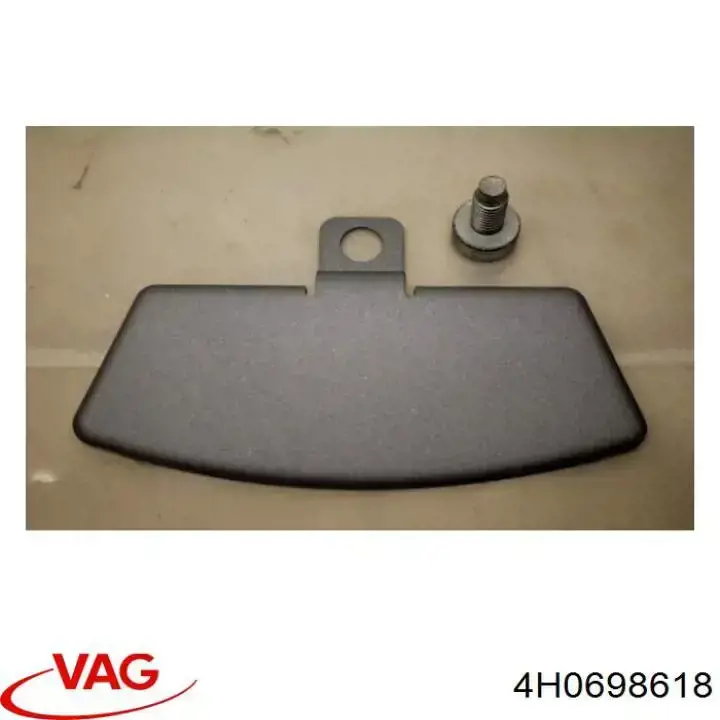 4H0698618 VAG Kit de molas de fixação de sapatas de disco dianteiras