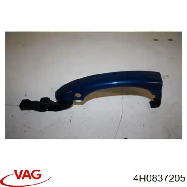 Maçaneta externa dianteira/traseira da porta esquerda VAG 4H0837205 preço, a partir de 80,16 USD