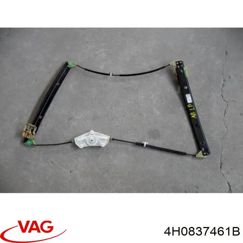 Mecanismo de acionamento de vidro da porta dianteira esquerda VAG 4H0837461A preço, a partir de 90,88 USD