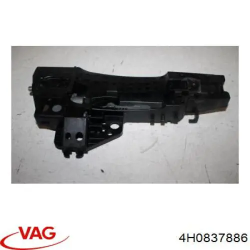 Suporte de maçaneta externa da porta de portas direitas VAG 4H0837886 preço, a partir de 69,81 USD