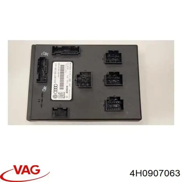 Módulo de direção (Centralina eletrônica) da rede de bordo VAG 4H0907063BE preço, a partir de 195,80 USD