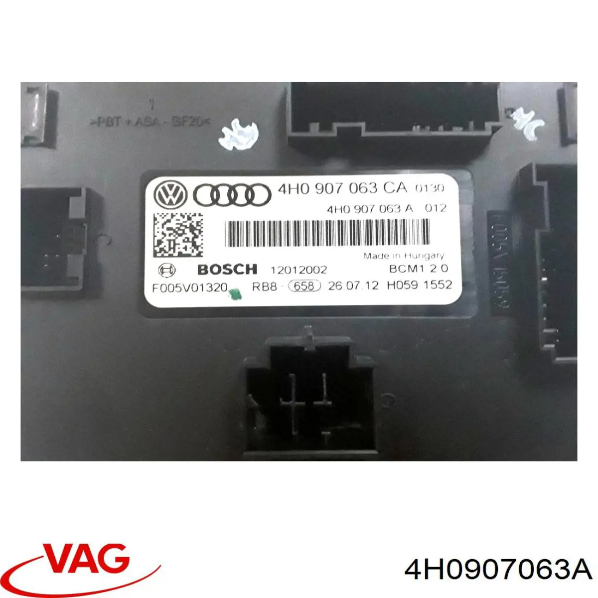 Compre 4H0907063BE VAG Módulo de direção (Centralina eletrônica) da rede de bordo