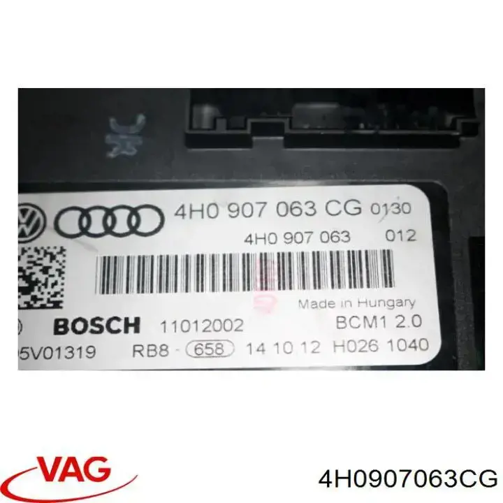 4H0907063CG VAG Módulo de direção (Centralina eletrônica) da rede de bordo