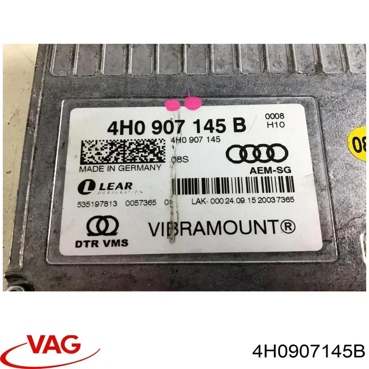 4H0907145B VAG Unidade de controlo de suspensão pneumática