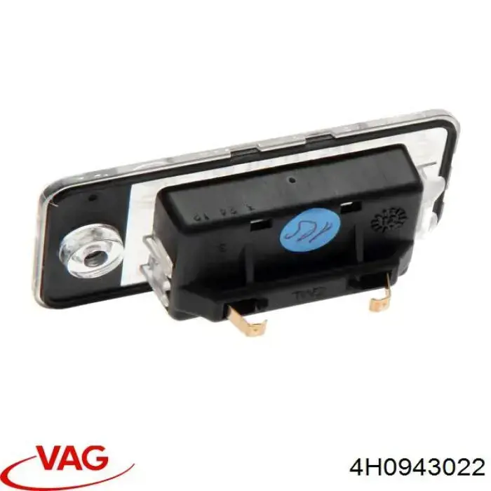 4H0943022 VAG Lanterna da luz de fundo de matrícula traseira