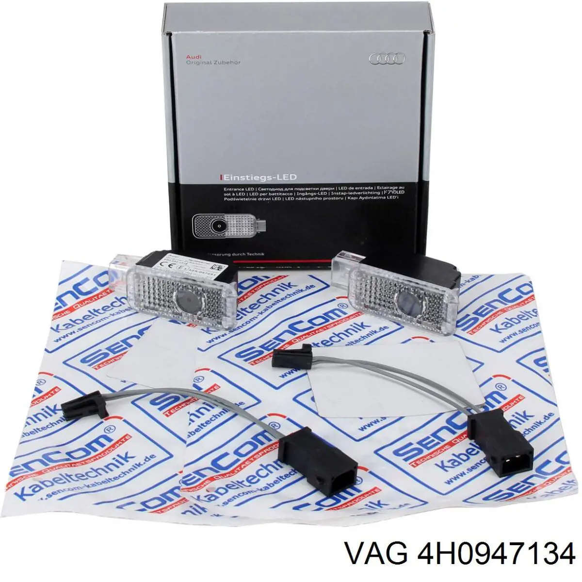 Compre 4H0947134A VAG Lanterna da luz de fundo de maçaneta da porta dianteira