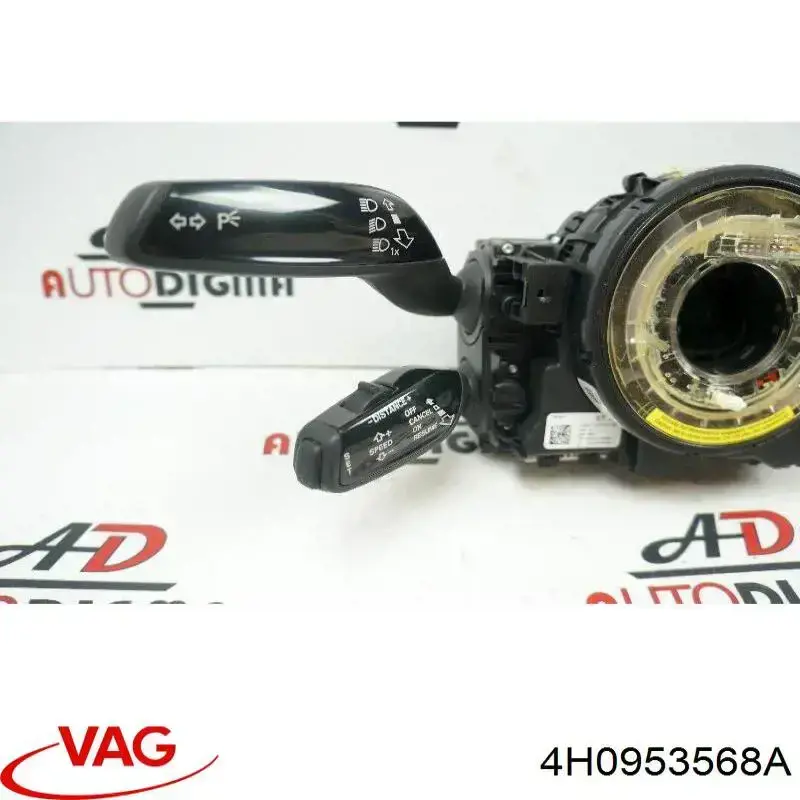 Anel AIRBAG de contato, cabo plano do volante VAG 4H0953568A preço, a partir de 113,63 USD