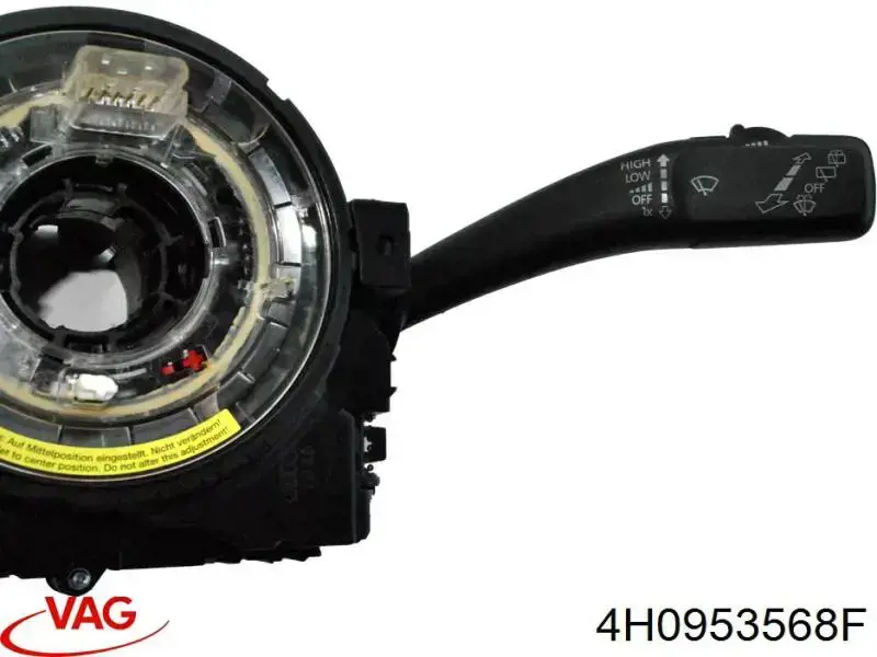 Compre 4H0953568F VAG Anel AIRBAG de contato, cabo plano do volante