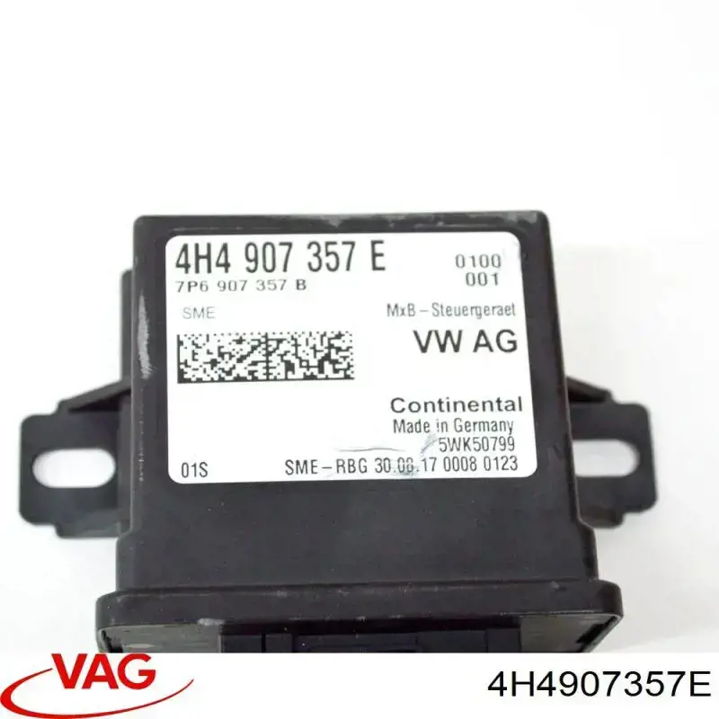4H4907357E VAG Módulo de direção (Centralina eletrônica) das luzes