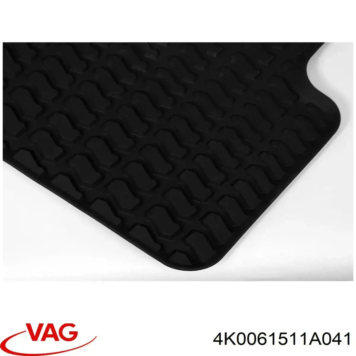 4K0061511A041 VAG Tapete traseiro, kit de 2 un.