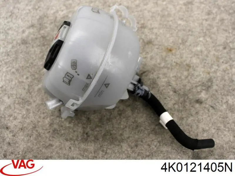 4K0121405N VAG Tanque de expansão do sistema de esfriamento
