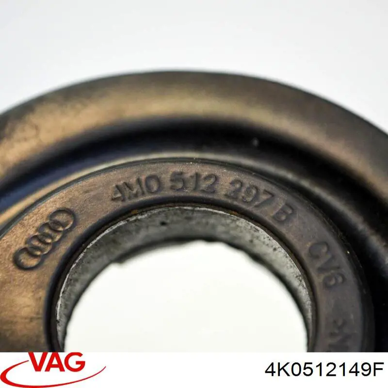 Compre 4K0512149F VAG Espaçador (anel de borracha) da mola traseira superior