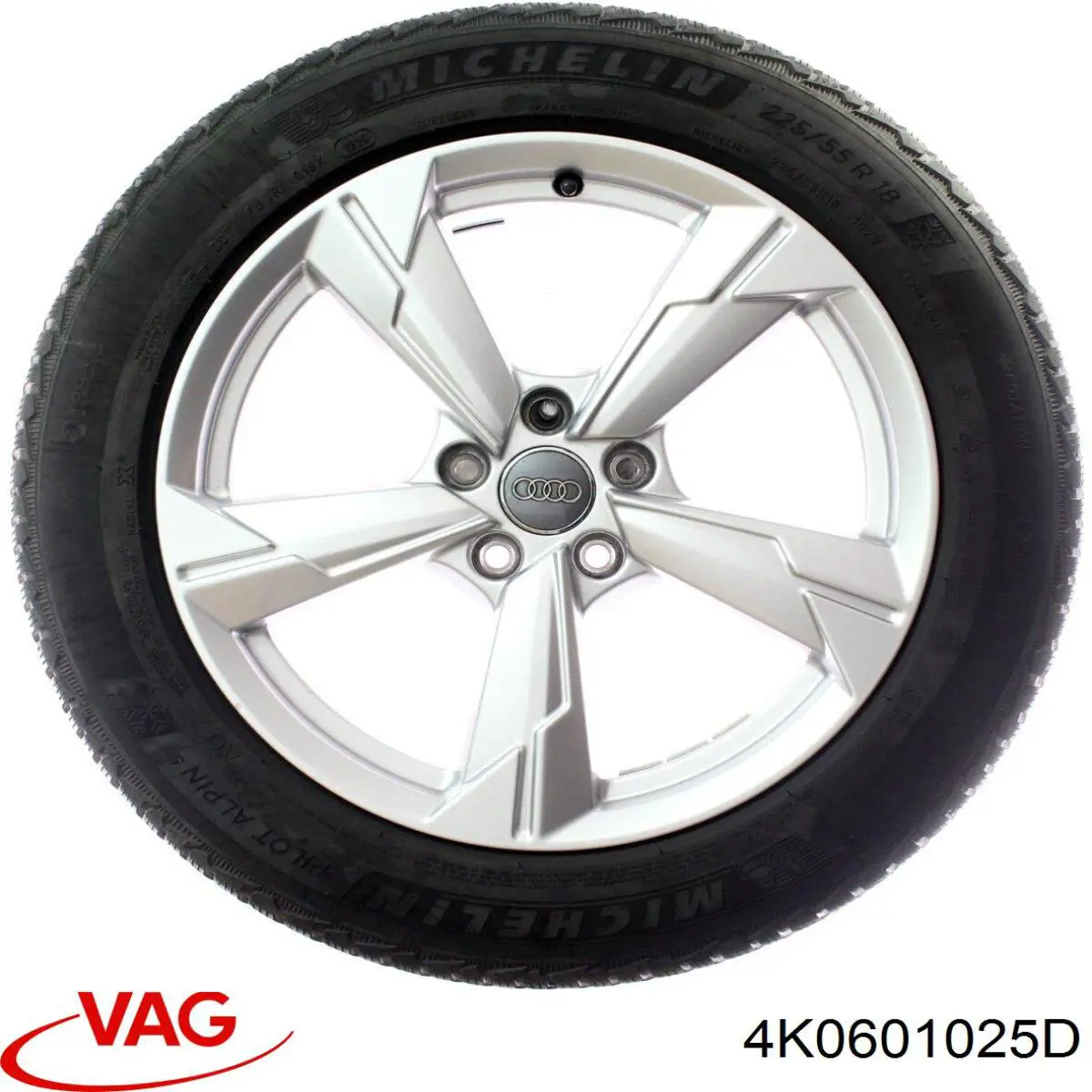 Discos de roda de aleação ligeira (de aleação ligeira, de titânio) VAG 4K0601025D preço, a partir de 217,08 USD