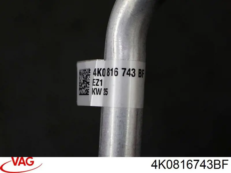 Mangueira de aparelho de ar condicionado, desde o vaporizador até o compressor VAG 4K0816743BF preço, a partir de 106,14 USD