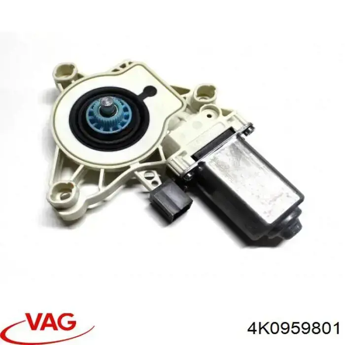4K0959801 VAG Motor de acionamento de vidro da porta dianteira esquerda