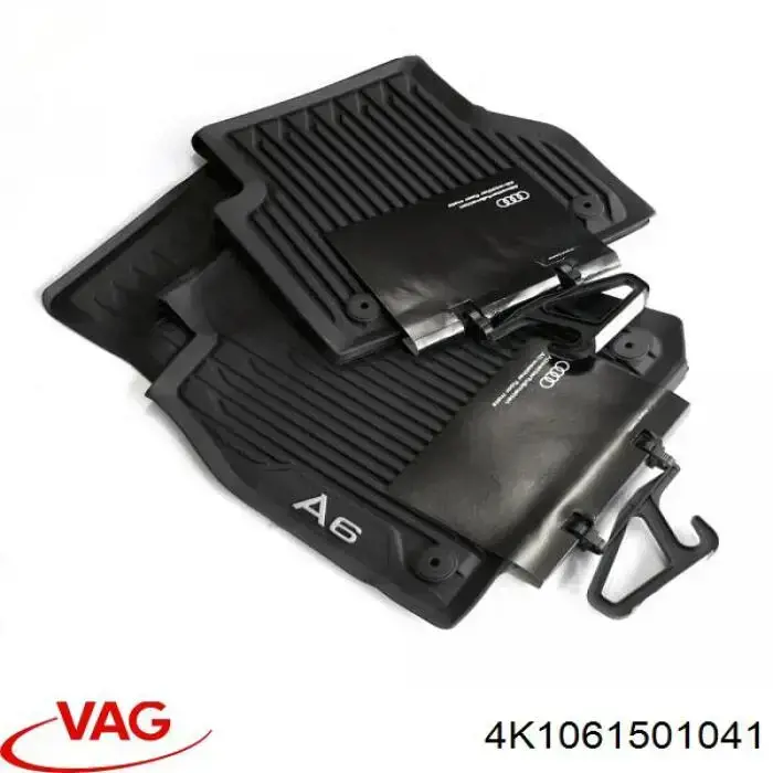 Compre 4K1061501041 VAG Tapete dianteiro, kit de 2 un.