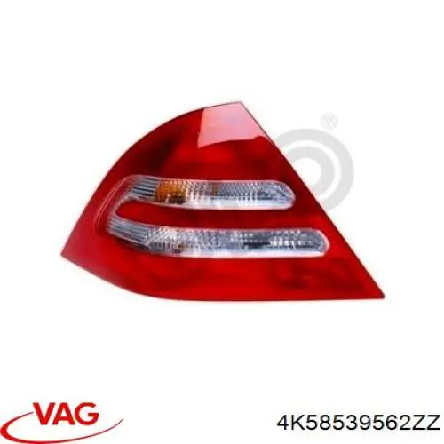 Compre 4K58539562ZZ VAG Moldura de tampa de porta-malas