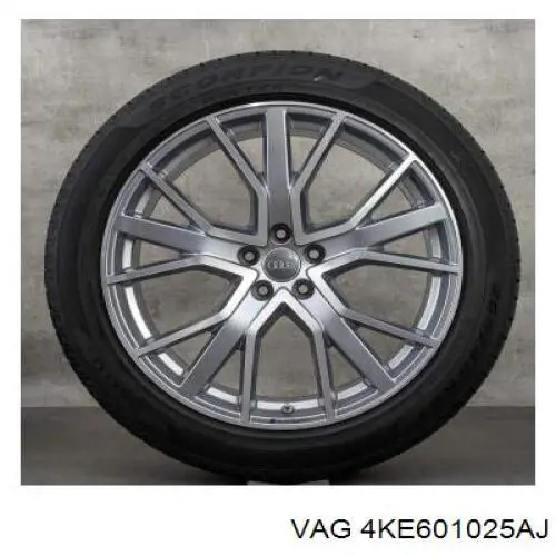 Discos de roda de aleação ligeira (de aleação ligeira, de titânio) VAG 4KE601025AJ preço, a partir de 2159,98 USD