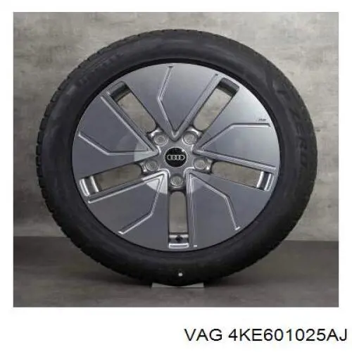 Compre 4KE601025AJ VAG Discos de roda de aleação ligeira (de aleação ligeira, de titânio)