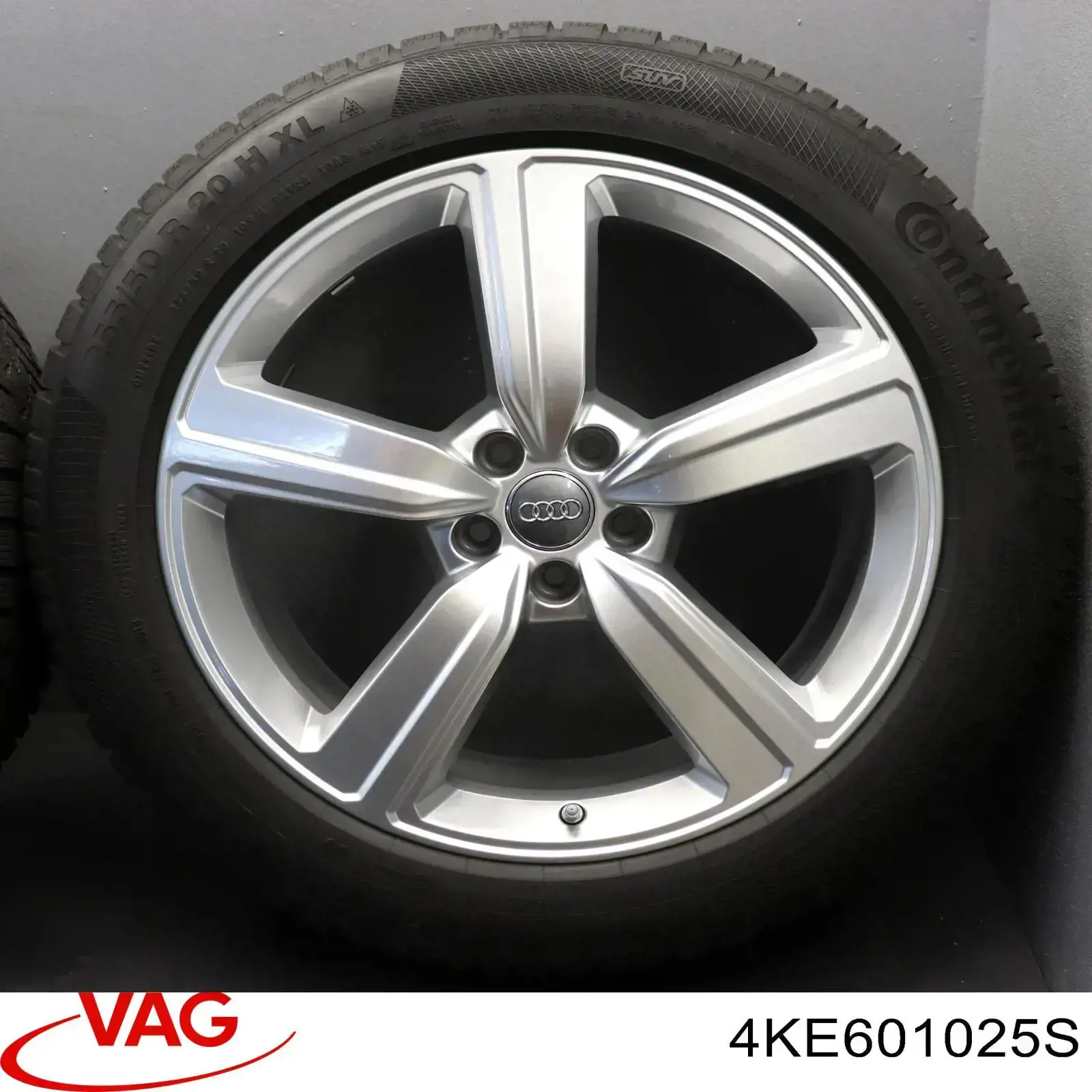 Discos de roda de aleação ligeira (de aleação ligeira, de titânio) VAG 4KE601025S preço, a partir de 343,71 USD