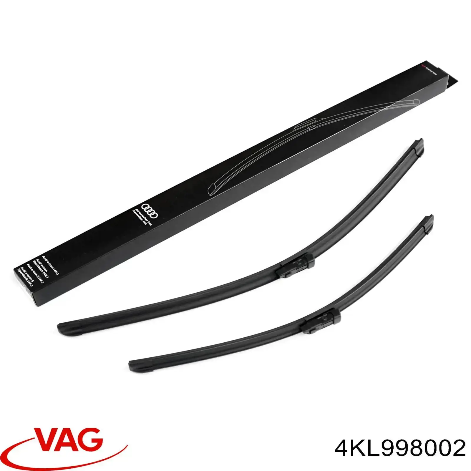 Limpa-pára-brisas do pára-brisas, kit de 2 un. VAG 4KL998002 preço, a partir de 31,25 USD