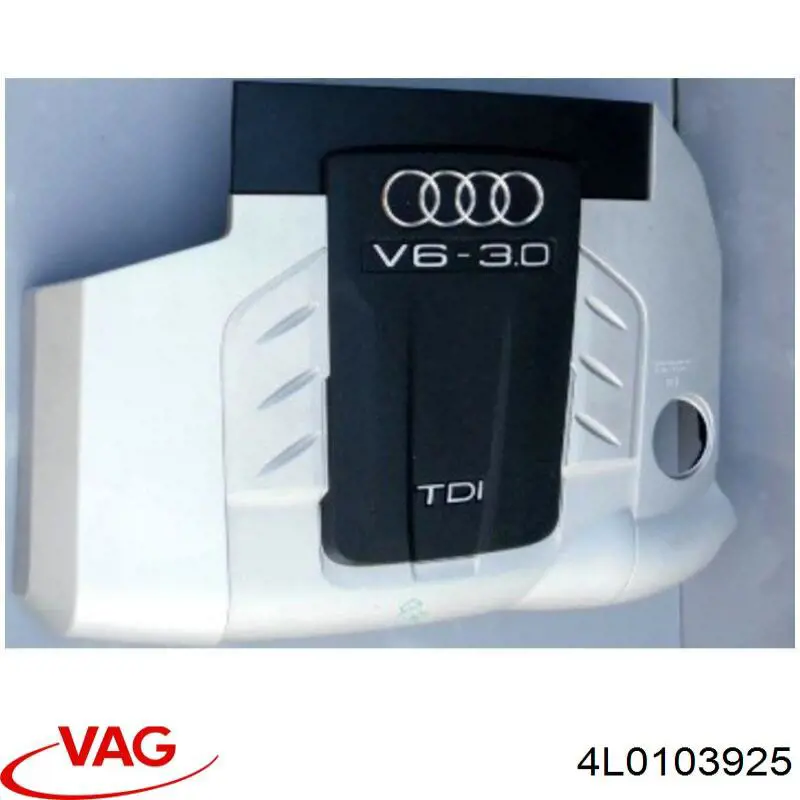 4L0103925 VAG Tampa de motor decorativa