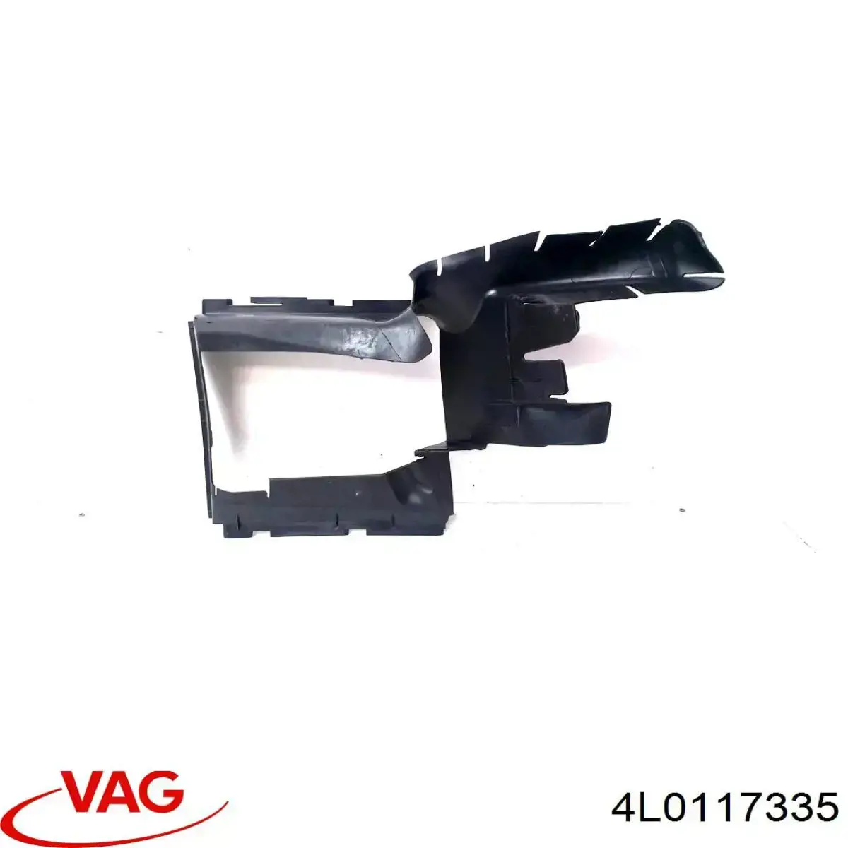 Compre 4L0117335 VAG Conduto de ar (defletor) esquerdo do radiador de intercooler