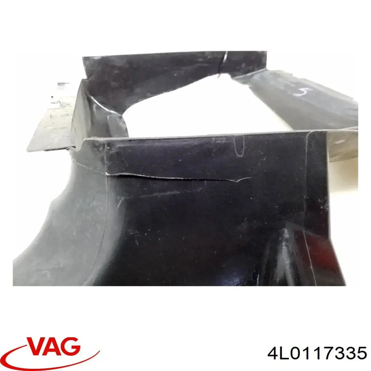 Conduto de ar (defletor) esquerdo do radiador de intercooler VAG 4L0117335 preço, a partir de 18,13 USD