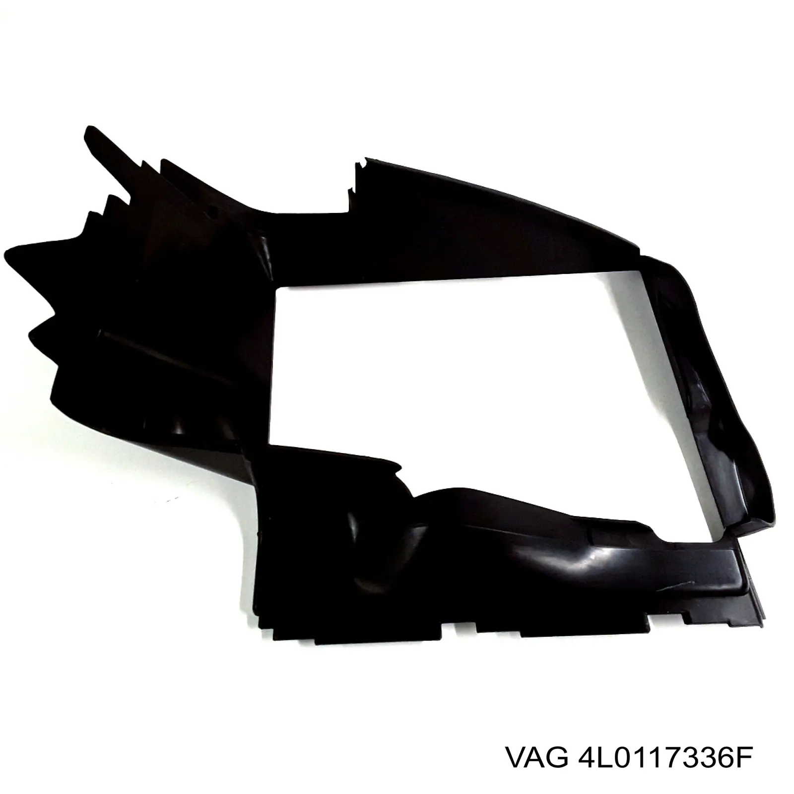 Conduto de ar (defletor) direito do radiador de intercooler VAG 4L0117336F preço, a partir de 30,53 USD