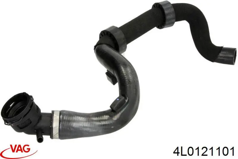 4L0121101 VAG Mangueira (cano derivado) do radiador de esfriamento superior