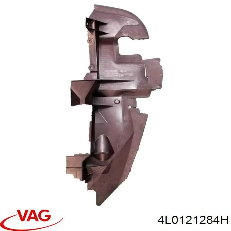 4L0121284H VAG Conduto de ar (defletor) inferior do radiador