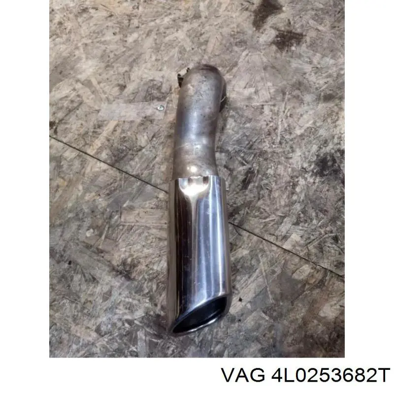 4L0253682B VAG Silenciador, parte traseira